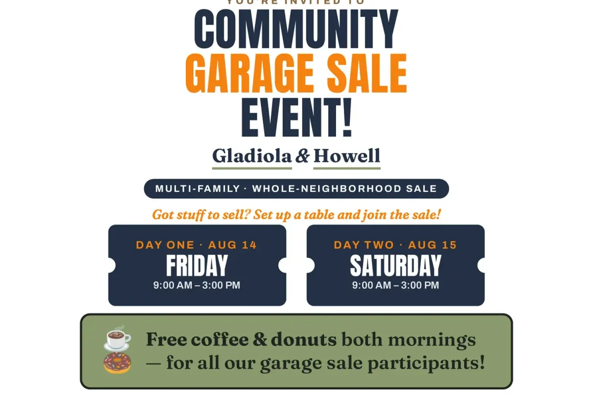 Community Garage Sale Event: Gladiola & Howell, Arvada