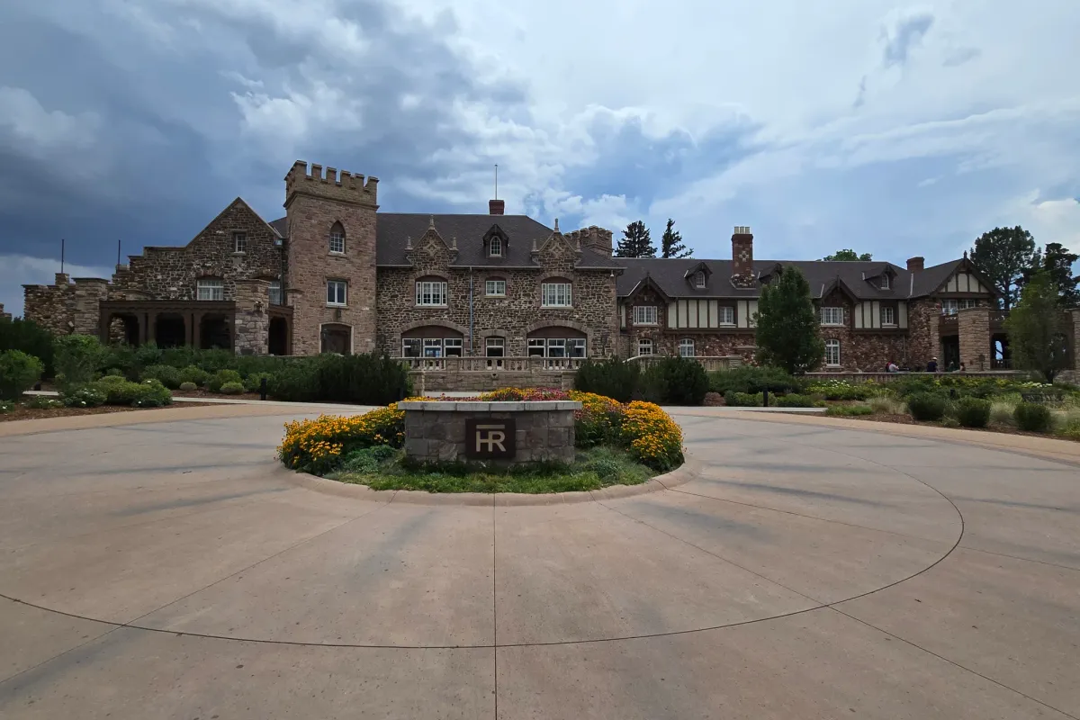 Massive recreation centers and sprawling suburban homes in Highlands Ranch, Colorado
