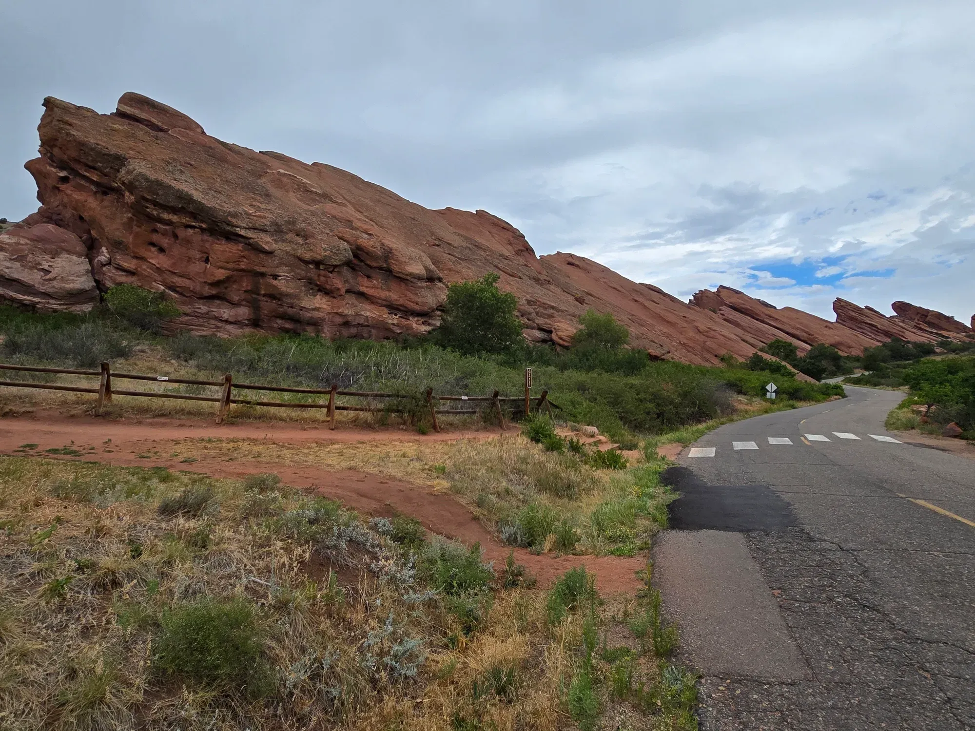 The historic downtown of Morrison, Colorado and the iconic Red Rocks Amphitheatre